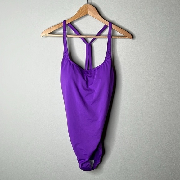 Andie Swim The Marina One Piece Swimsuit in Violet Purple Size XL NWT! - Picture 5 of 10